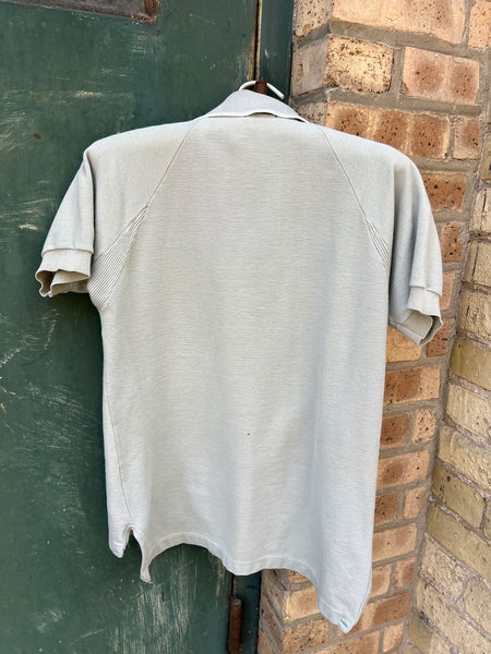 Vintage 1960's - 70's Combed Cotton Polo Shirt