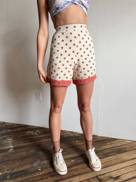 Vintage 1930's - 1940's Polka Dot Shorts