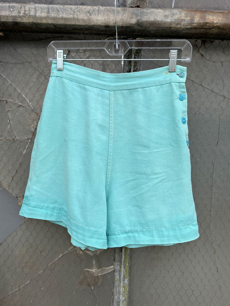 Vintage 1940's Side Button Shorts