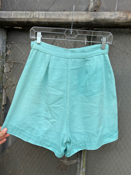 Vintage 1940's Side Button Shorts