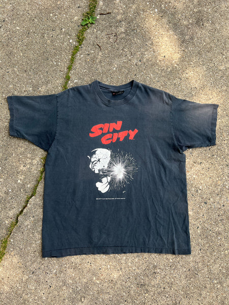 Vintage 1990's SIN CITY Frank Miller Cotton T Shirt Comic