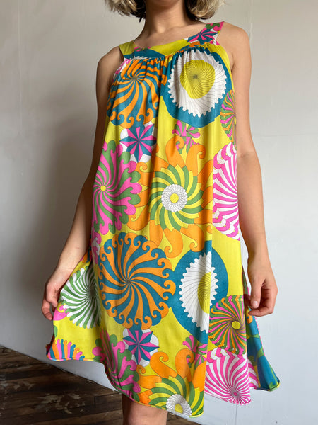 Vintage 1960's Psychedelic Slip Dress