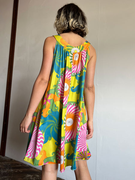 Vintage 1960's Psychedelic Slip Dress