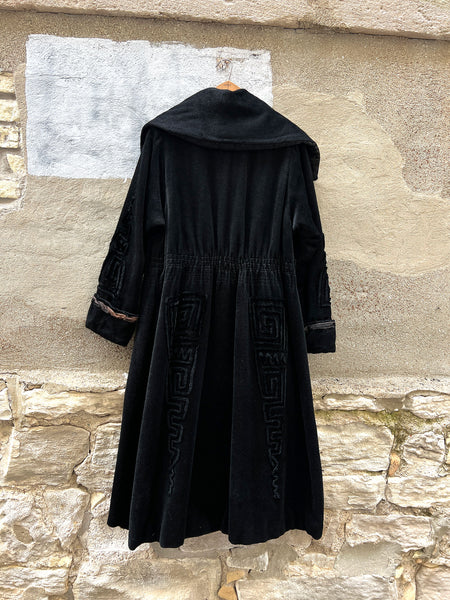 Antique 1910's - 1920's Women's Wool Soutache Coat