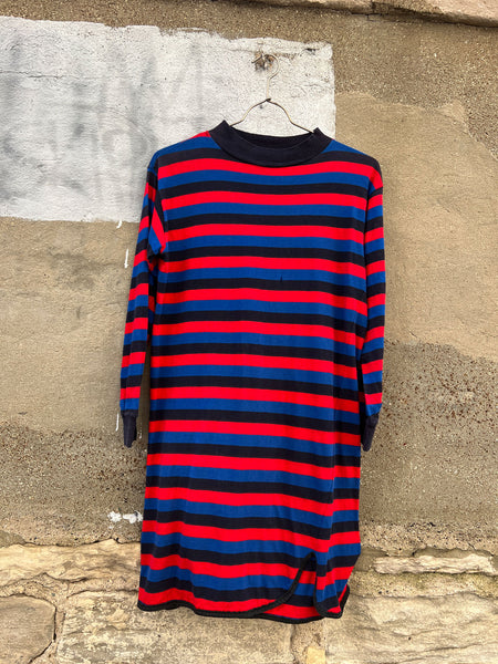 Vintage 1950's Cotton Striped Dress