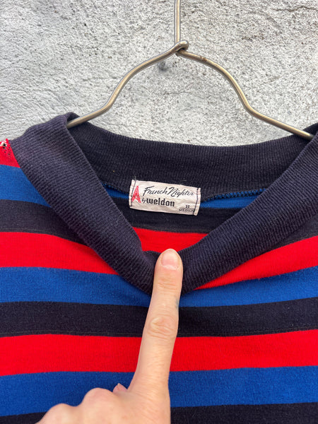Vintage 1950's Cotton Striped Dress