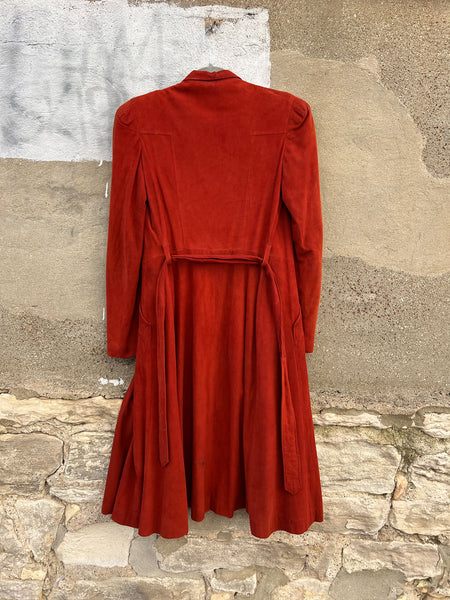 Vintage 1930's Suede Coat