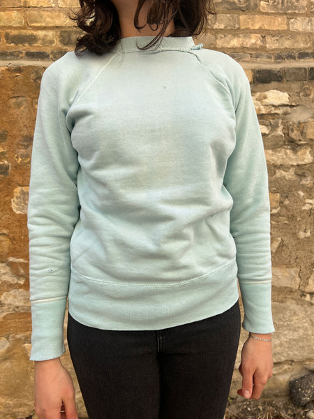 Vintage 1950's Baby Blue Sweatshirt