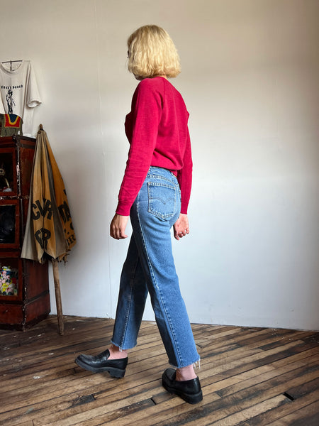 Vintage Raspberry Sweatshirt