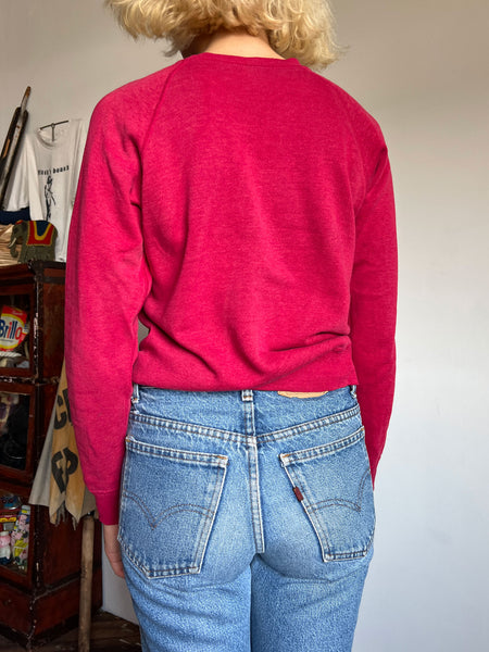 Vintage Raspberry Sweatshirt