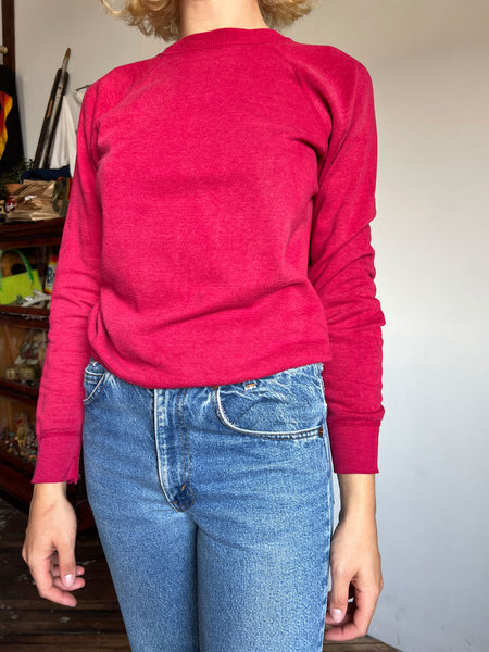 Vintage Raspberry Sweatshirt