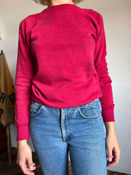 Vintage Raspberry Sweatshirt