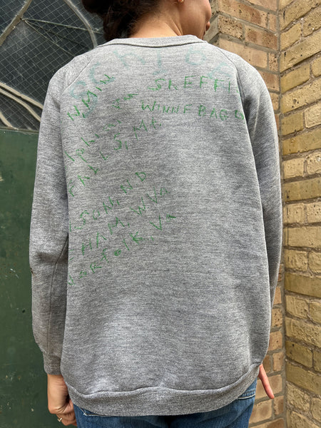 Vintage 1970's Hand Drawn Souvenir Sweatshirt