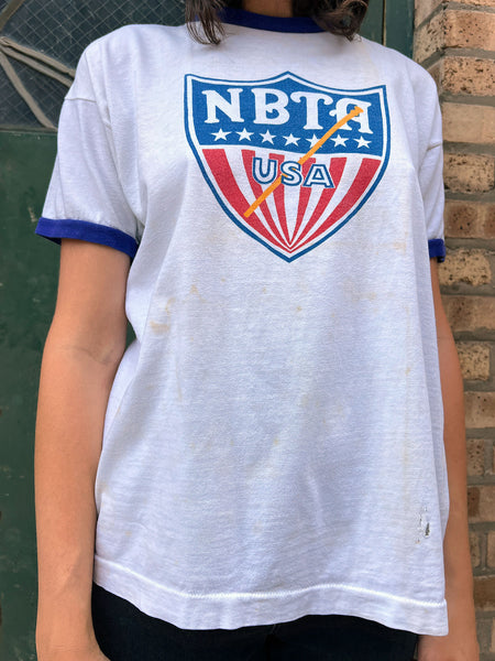 Vintage 1960's National Baton Twirlers Association T-Shirt