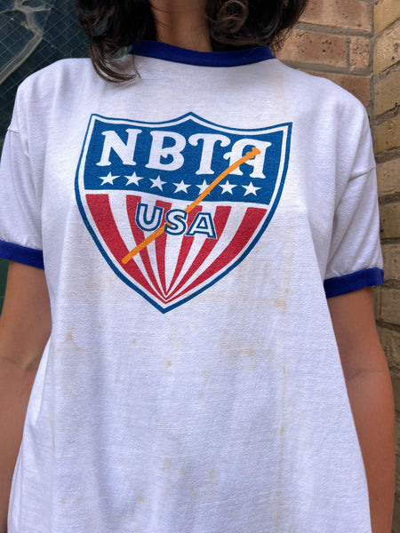 Vintage 1960's National Baton Twirlers Association T-Shirt