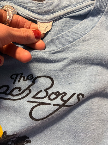 Vintage 1970's The Beach Boys T Shirt, Band Tee, 70's