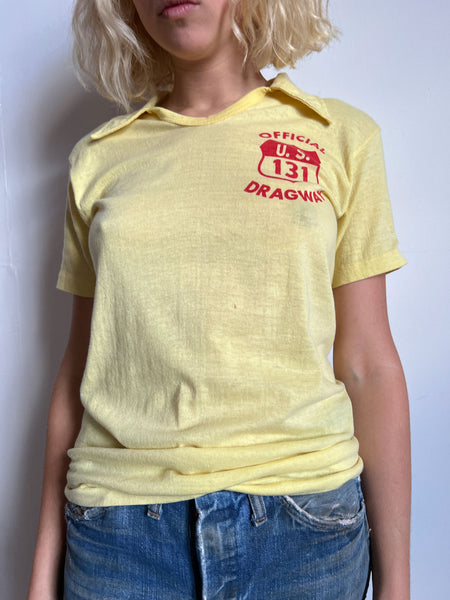 Vintage 1960's Official Drag Way T-Shirt