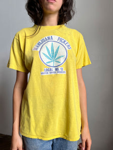 Vintage 1970's Marijuanna Pickers T Shirt