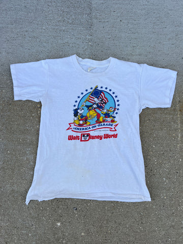 Vintage 1950's - 1960's Walt Disney World T-Shirt, Tee 50's 60's Disney