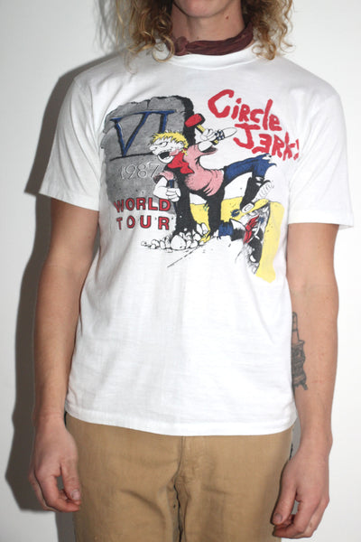 Vintage Circle Jerks 1987 Tour T-Shirt