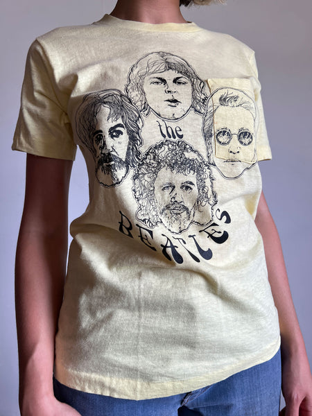 Vintage 1970's The Beatles Tower Records T-Shirt