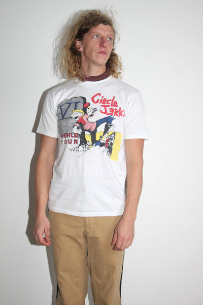 Vintage Circle Jerks 1987 Tour T-Shirt