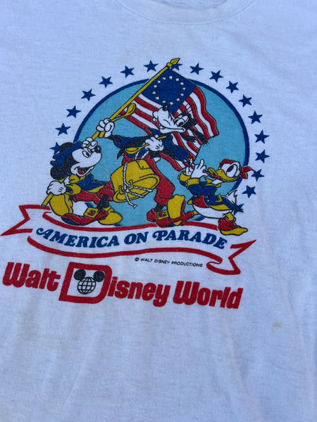 Vintage 1950's - 1960's Walt Disney World T-Shirt, Tee 50's 60's Disney