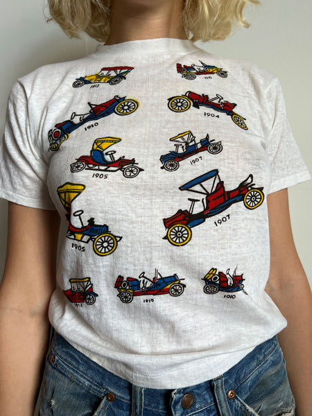 Vintage 1960's Deadstock Car T-Shirt