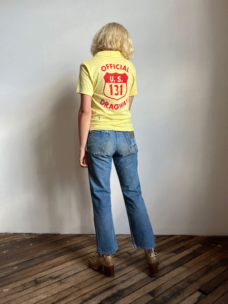 Vintage 1960's Official Drag Way T-Shirt