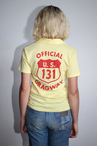 Vintage 1960's Official Drag Way T-Shirt