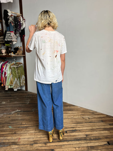 Vintage Paint Splattered T-Shirt