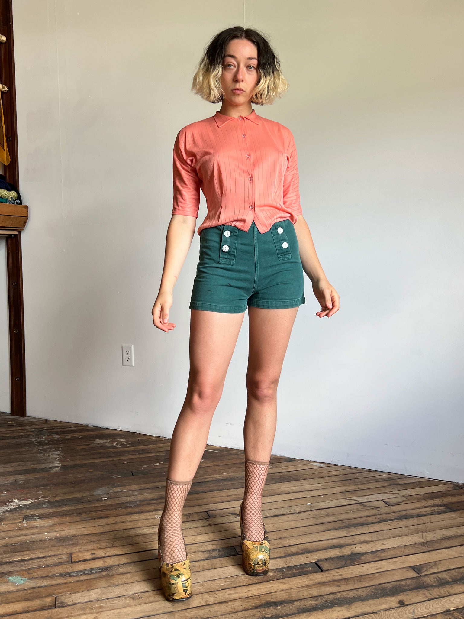 Vintage 1940's Women's Blouse