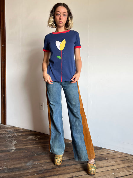 Vintage 1960's - 70's Tulip T-Shirt, Cotton