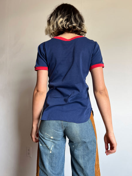 Vintage 1960's - 70's Tulip T-Shirt, Cotton