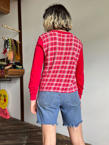Vintage 1940's - 50's Women's Long Sleeve Shirt