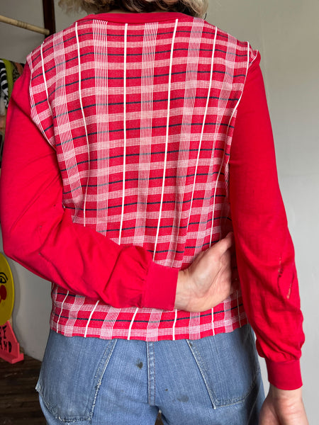 Vintage 1940's - 50's Women's Long Sleeve Shirt