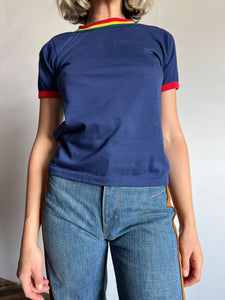 Vintage 1970's Navy Blue T-Shirt