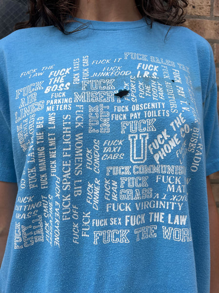 Vintage Single Stitched F-Bomb Tee