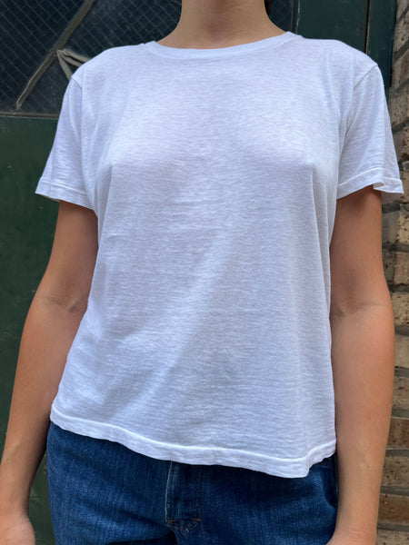 Vintage 1960's - 70's White Cotton T-Shirt #3
