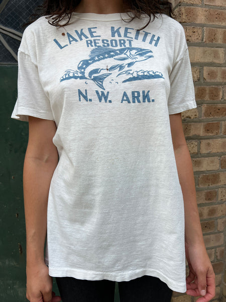 Vintage 1940's - 50's Arkansas Fish T-Shirt