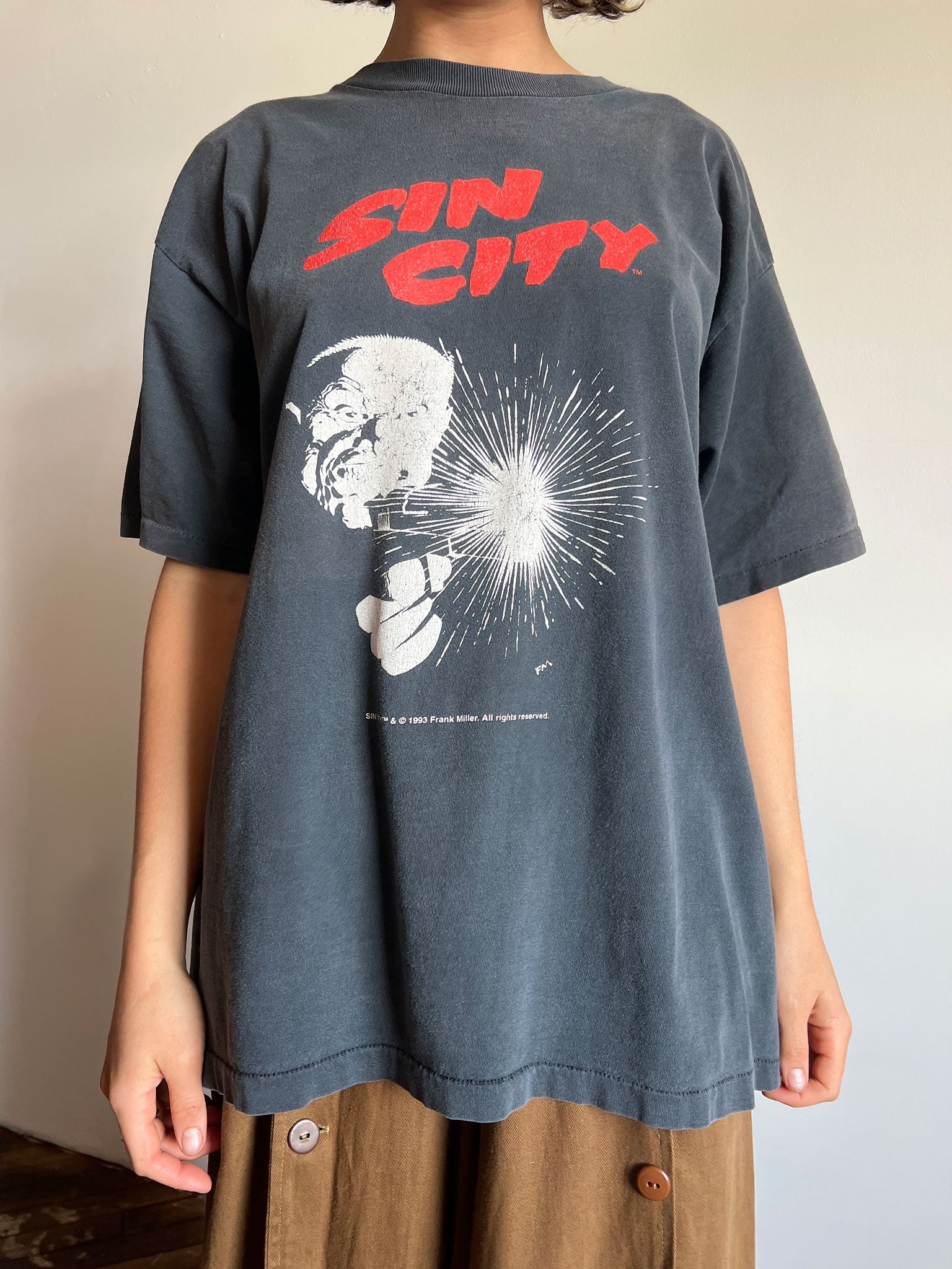 Vintage 1990's Sin City Marvel T-Shirt
