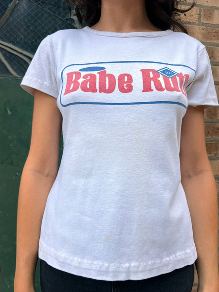 Vintage 1970's Babe Ruth Candy Bar T-Shirt
