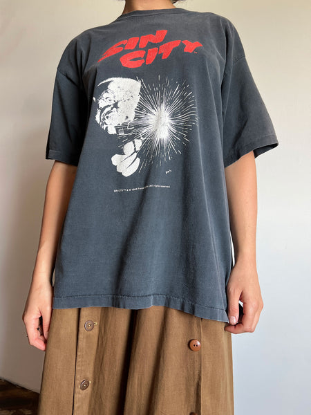 Vintage 1990's Sin City Marvel T-Shirt