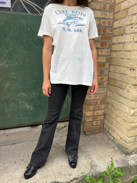 Vintage 1940's - 50's Arkansas Fish T-Shirt