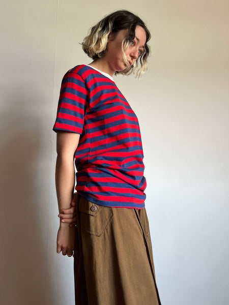 Vintage 1950's Striped Cotton T-Shirt