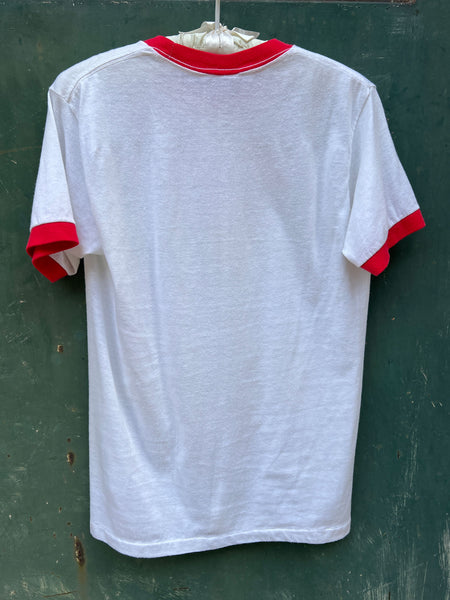 Vintage Wisconsin State Bird Ringer T-Shirt