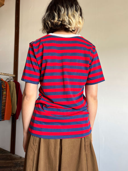 Vintage 1950's Striped Cotton T-Shirt