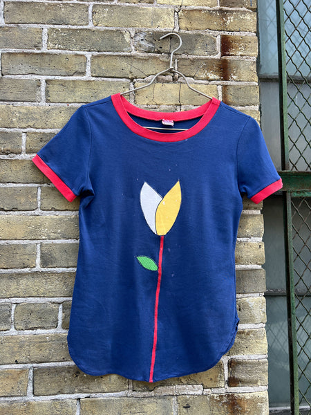 Vintage 1960's - 70's Tulip T-Shirt, Cotton