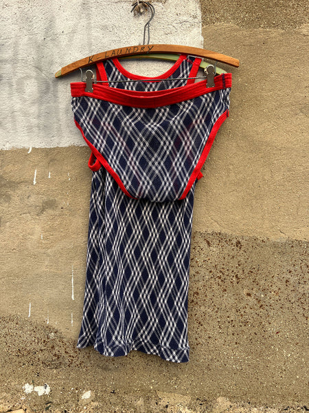Vintage 1960's Tank Top and Underwear Set