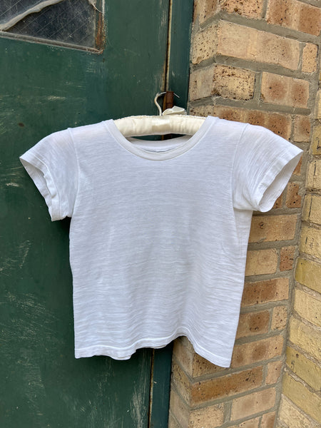 Vintage Paper Thin White Cotton T-Shirt